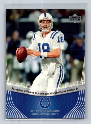 2007 Upper Deck Super Bowl XLI Box Set #SH1 Peyton Manning Indianapolis Colts - Image 1 of 2