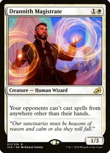 X 1 Drannith Magistrate Mint Ikoria Lair of Behemoths 011 MTG Magic - Picture 1 of 1