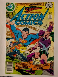 Superman Staring In Action Comics #495 Mai 1979 DC COMICS - Bild 1 von 2