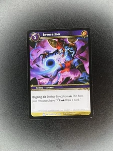 Invocation 62/264 Servants Of The Betrayer World Of Warcraft TCG - Picture 1 of 2