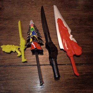 mmpr power rangers waffen konvolut 5 verschiedene Waffen  - Bild 1 von 11