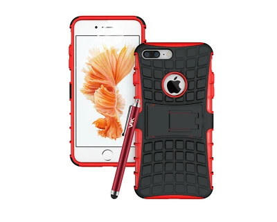 For iPhone 8 7 Plus Case Heavy duty Hybrid Shockproof Protective Armor Cover - Image 1 of 4