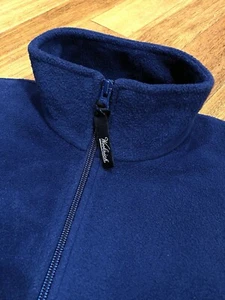 Woolrich Fleeceweste Damen XS dunkelblau Reißverschluss Mock - Bild 1 von 12