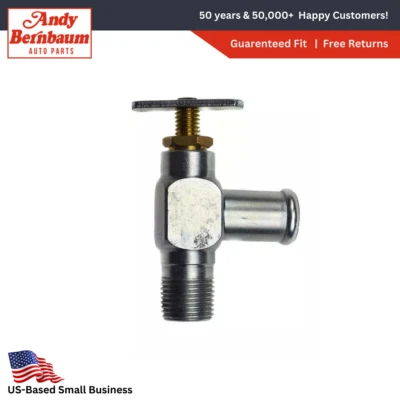 Water Heater Shut Off Valve 3/8" Male Pipe Thread 5/8" Hose For Rat Rod. - Image 1 of 3
