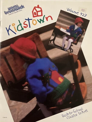 Kidstown childrens knitting pattern book - Image 1 of 4