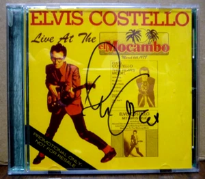 Elvis Costello & Attractions SIGNED AUTOGRAPHED Live At El Mocambo RYKODISC CD - Picture 1 of 4