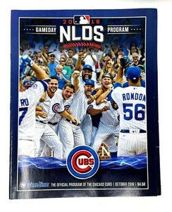 October 2016 Official Program and Scorecard Cubs vs. Giants - Picture 1 of 1