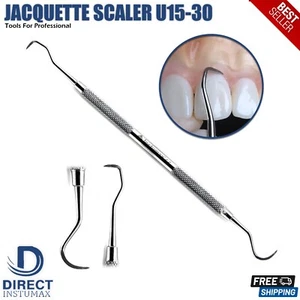 JACQUETTE SCALER U15-30 DENTAL HAND ZAHNARZT PICK INSTRUMENTE PRO TOOLS - Bild 1 von 2