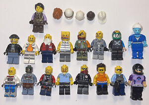 Lego Minifigures Lot of 17, Star Wars, Ghost Rider, Minecraft, Space…ECT