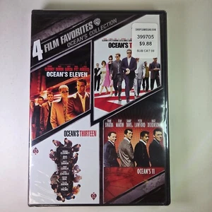 4-Film Favorites: Ocean's Collection DVD 2009 Ocean's Eleven, Twelve, Thirteen - Picture 1 of 2