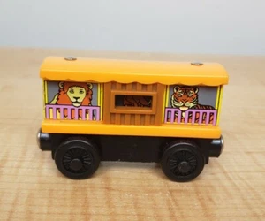 Thomas Il Treno Zoo Auto Ferrovia in Legno Amici Motore Porta Scorrevole 2003 Giallo - Foto 1 di 12