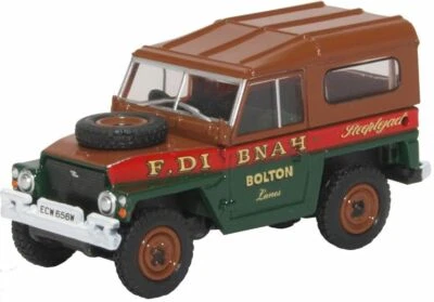 Oxford 76LRL006 Fred Dibnah 1/2 Ton Lightweight Land Rover 1/76 Scale 00 Gauge T - Image 1 of 4