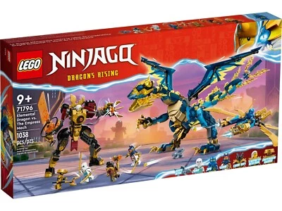 Lego Ninjago Elemental Dragon vs. The Empress Mech (71796) 🚚Same Day Dispatch📦
