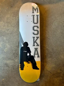 Shortys Chad Muska Silhouette Yellow 7.75 RARE Skateboard Deck - Bild 1 von 4