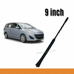 Antena aérea de radio mástil negro de repuesto de 9" AM/FM para Mazda 5 (2006-2017) - Imagen 1 de 3