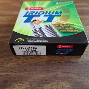 Denso Iridium TT Spark Plugs ITV20TT/4719 Set of 4 For MAZDASPEED 3 6 CX-7 Turbo - Picture 1 of 2