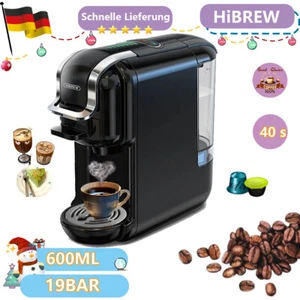 HiBREW H2B Espresso-Kaffeemaschine 5in1 Maschinen-Kapsel Kalt- und Heißgetränke