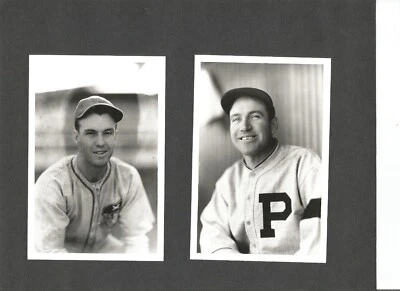 12  reprints George Brace 4x6 photos of the 1934 Pittsburgh Pirates  - Image 1 of 2
