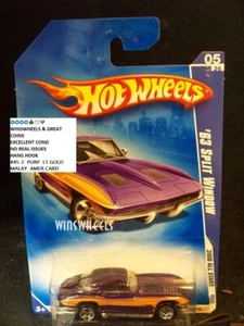 2008 HOT WHEELS #45 -2 63 SPLIT WINDOW PURP CHRM 5SP💰😍💎AMCARD - Picture 1 of 1