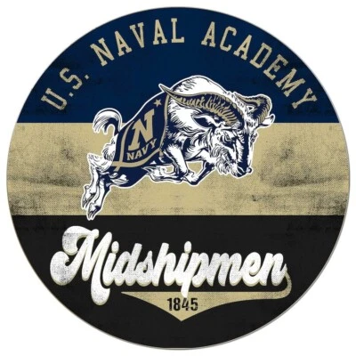 Navy Midshipmen Sticker NCAA Football Die Cut Laminated - Image 1 of 2