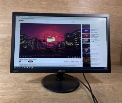 Asus VP248H-P 24 Full HD Black WLED Monitor - Image 1 of 4