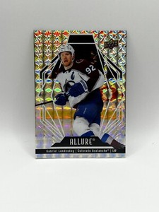 22-23 Upper Deck Allure Gabriel Landeskog White Diamond #27 Avalanche