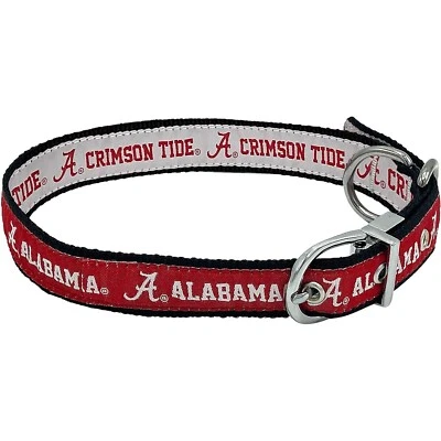 Collar reversible para mascotas Pets First NCAA de dos caras premium para perro y collar para gato Foto 1 de 4