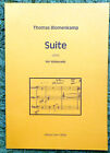 Suite for Solo Cello - Thomas Blomenkamp: 14pgs 2012 Edition Dohr 12658 - Clean