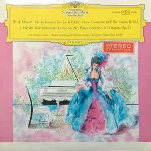 LP Mozart / Haydn Klavierkonzert Es-dur KV 482 TULIP RIM NEAR MINT Deutsche - Picture 1 of 1