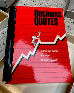 BUSSINES QUOTES. - 1990’s, Bussiness Culture Insights.In original Box. - Picture 1 of 9