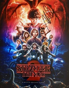 MILLIE BOBBY BROWN AUTOGRAPHED STRANGER THINGS 8X10 PHOTO - ELEVEN - Picture 1 of 1