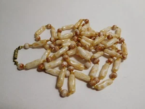 Superbe sautoir VINTAGE - perles de verre - Picture 1 of 2