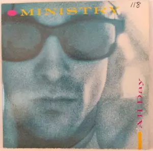 Ministry - ALL DAY - EVERYDAY (Is Halloween) - 12" - 1985 - EXCELLENT Vinyl - Picture 1 of 4