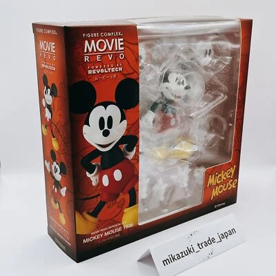 Boneco KAIYODO REVOLTECH figurecomplex MOVIE REVO No.013 Mickey Mouse 1936 Japão - Imagem 1 de 4