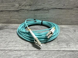Fiber Optic Patch Cable LOT 1/5/10 LC-LC OM3/OM4 Multimode 50/125 Duplex #S-42 - Picture 1 of 4