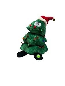 Sound N Light Animated Dancing Singing Plush Rockin Around the Christmas Tree - Picture 1 of 13