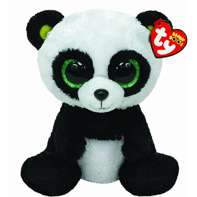 TY Beanie Boos - BAMBOO the Panda (Glitter Eyes) (6 inch) - MWMTs Boo Toy - Image 1 of 1