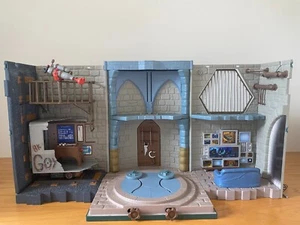 Vintage TMNT Teenage Mutant Ninja Turtles SEWER LAIR Play Set - Playmates 2003 - Picture 1 of 13
