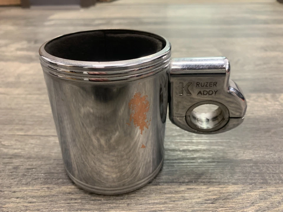 XV1700 XV1600 Road Star Yamaha Kuzer Kaddy Cup Holder Chrome - Imagem 1 de 4