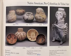 BUTTERFIELD NATIVE AMERICAN, PRE-COLUMBIAN, OCEANIC & TRIBAL ART JUNE 21, 1999 - Picture 1 of 11