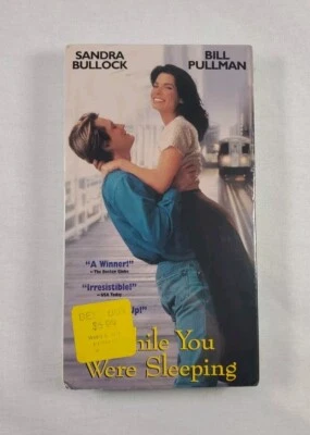 While You Were Sleeping [VHS, 2002] Sandra Bullock Bill Pullman Peter Gallagher - Image 1 of 4