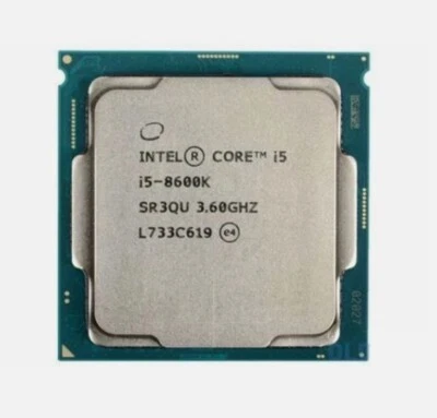 8Th Gen Intel Core i5 8600K LGA 1151 CPU Processor 3.6 GHz Six-Core SR3QU - Image 1 of 3