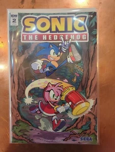 IDW Sonic The Hedgehog Comic Book Issue #2 RI-B first printing bagged/boarded - Bild 1 von 1