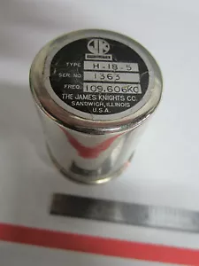 Vintage James Ritter CTS JK Quarz Radio Kristall Frequenz 109.606 Kc - Bild 1 von 3