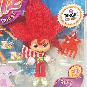 NEW Vtg Trollz It’s a Hair Thing Ruby Trollman Doll Spell-tastic Snow 2005 1611 - Picture 1 of 10