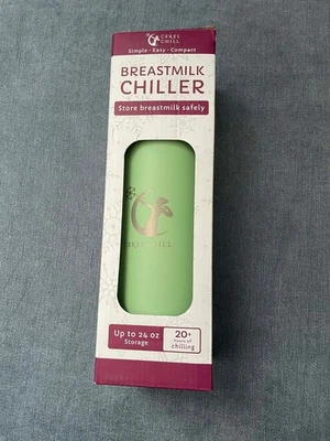 Enfriador de leche materna Ceres Chill 24 oz almacenamiento - nuevo - nunca usado - verde zen Foto 1 de 3