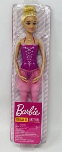 Barbie Ballerina Doll, Blonde Fashion Doll Wearing Purple Tutu Damaged Pkg - Picture 1 of 3