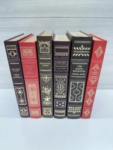 Franklin Library Leder Deko Bücher 6 Stück Wohndesign Dekorationen - Bild 1 von 7