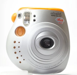 [Near Mint] FUJIFILM instax mini 20 cheki instant camera Orange From JAPAN - Picture 1 of 8