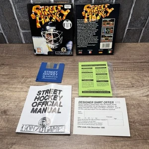 Street Hockey Gonzo Games Atari ST Complete Big Box 1990 - Picture 1 of 11